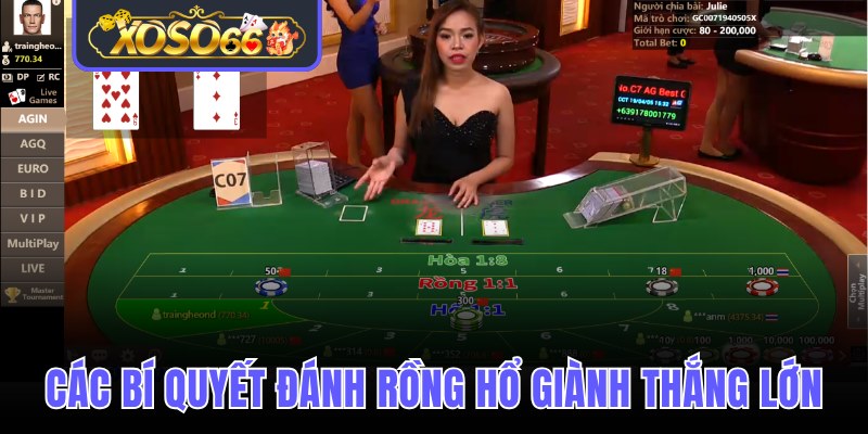 Chia sẻ các bí quyết đánh Dragon Tiger giành thắng lớn